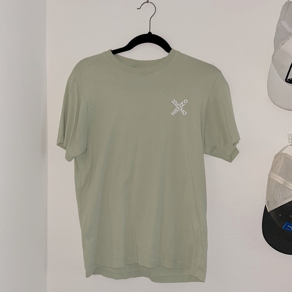 Lime green Kenzo sport t-shirt, in small